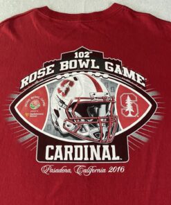 2016 Stanford Cardinal 102nd Rose Bowl Game NCAA Graphic T-Shirt, Stanford Sweatshirt, Hoodie, Shirt Gifts for NCAA Fans