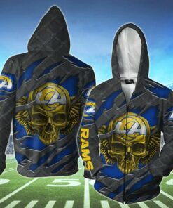 3D Skull Miami Dolphins Hoodies Cheap Gifts for Fans