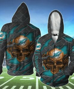 3D Skull Minnesota Vikings Hoodies Cheap Gifts for Fans