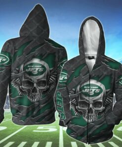 3D Skull Philadelphia Eagles Hoodies Cheap Gifts for Fans
