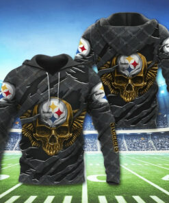 3D Skull Seattle Seahawks Hoodies Cheap Gifts for Fans