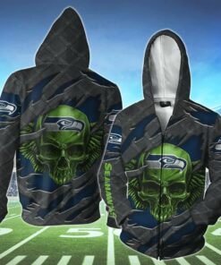3D Skull Tampa Bay Buccaneers Hoodies Cheap Gifts for Fans