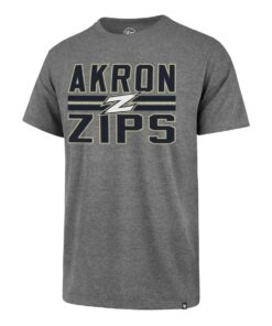 47 Block Stripe Club Short Sleeve, University Of Akron Sweatshirt, Akron Zips Shirt Gifts for NCAA Fans