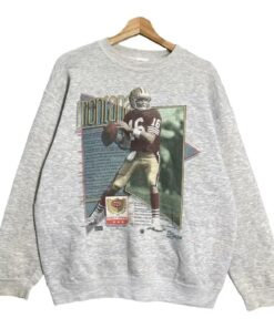90s Joe Montana Story Games Crewneck T Shirt Hoodie Sweatshirt Full Size Full Color Gift for NFL Fans