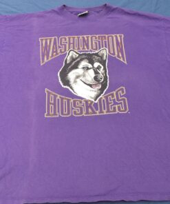 90's University of Washington Huskies Vintage Shirt, Football Sports Collage Grunge Baseball 80's 90's Hoodie
