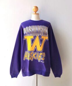 90s Washington Huskies College Sweatshirt, UW Hoodie College Student Gift, University Basketball Fan Shirt
