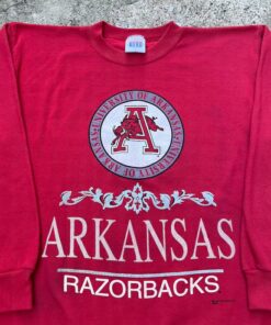 91’s Arkansas Razorbacks Crewneck Sweatshirt, Hoodie, Shirt, Hogs Shirt Gifts For Razorbacks Fans, Arkansas Razorbacks Hoodie