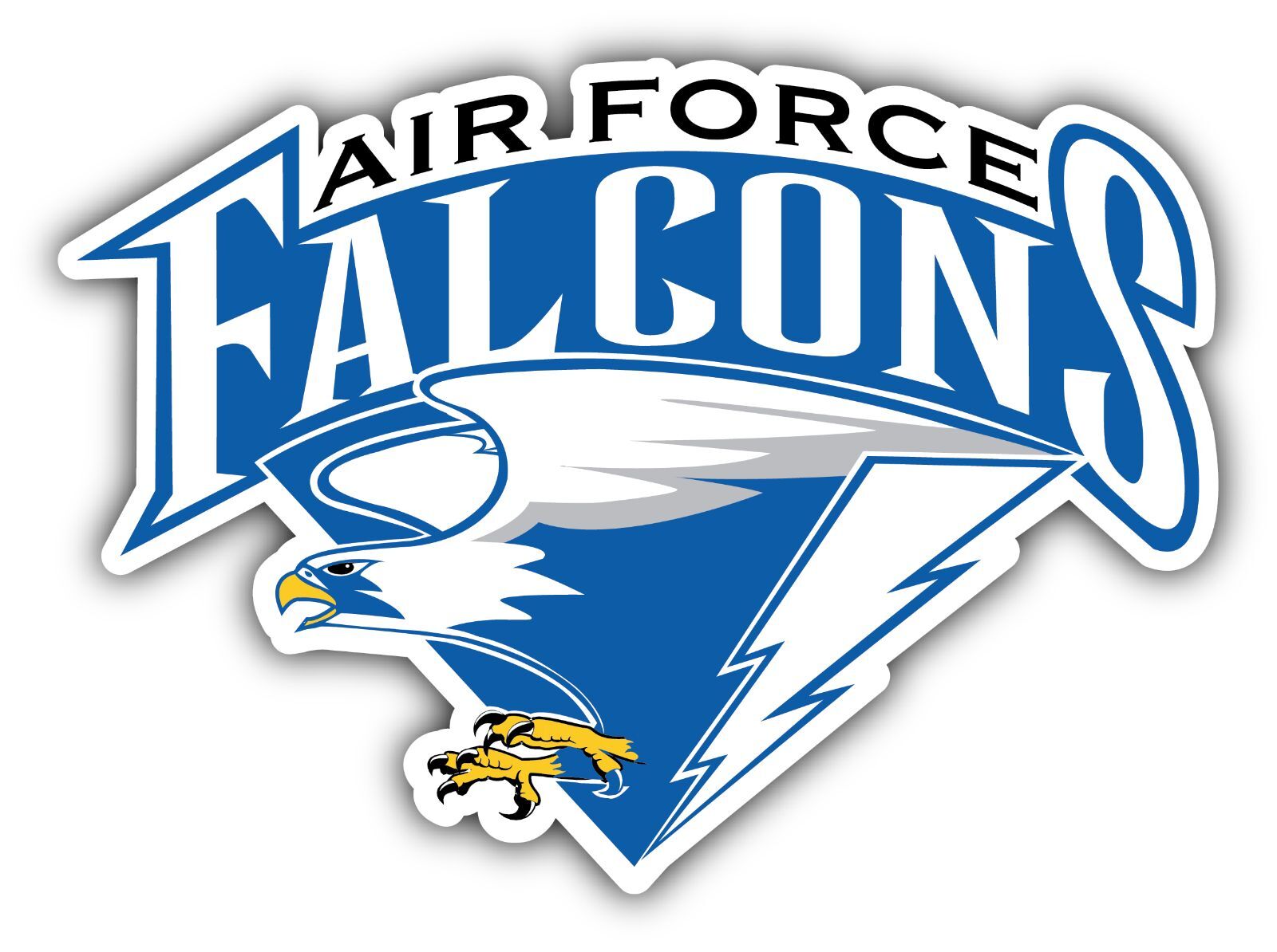 Air Force Falcons NCAA Logo Vinyl Decals Sticker For Car Truck Door And Window Laptop Gifts For Fans