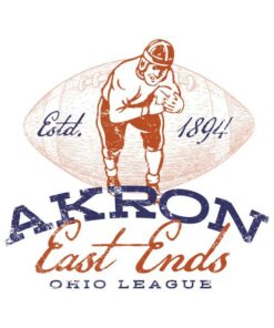 Akron East Ends Football Crewneck Sweatshirt, University Of Akron Sweatshirt, Akron Zips Shirt Gifts for NCAA Fans