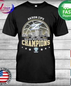 Akron Zips 2021 2022 NCAA Mac Basketball Champions Shirt