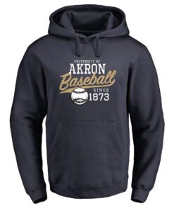 Akron Zips Ballpark Pullover Hoodie, University Of Akron Sweatshirt, Akron Zips Shirt Gifts for NCAA Fans