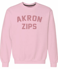 Akron Zips Classic Crew Sweatshirt, University Of Akron Sweatshirt, Akron Zips Shirt Gifts for NCAA Fans