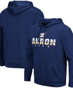 Akron Zips Colosseum Lantern Pullover Hoodie, University Of Akron Sweatshirt, Akron Zips Shirt Gifts for NCAA Fans