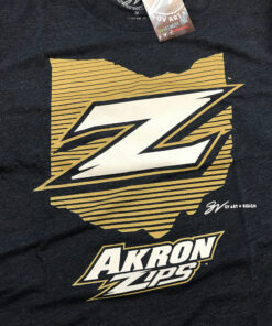 Akron Zips Ohio Z Shirt, University Of Akron Sweatshirt, Akron Zips Shirt Gifts for NCAA Fans