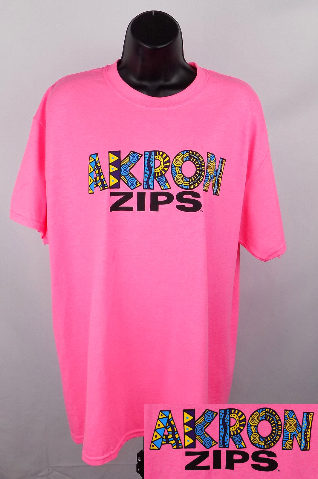 Akron Zips Shirt Unisex Graphic Funky Logo Shirt, University Of Akron Sweatshirt, Akron Zips Shirt Gifts for NCAA Fans
