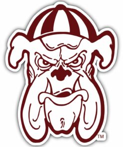 Alabama A&M Bulldogs NCAA Logo Vinyl Decals Sticker For Car Truck Door And Window Laptop Gifts For Fans