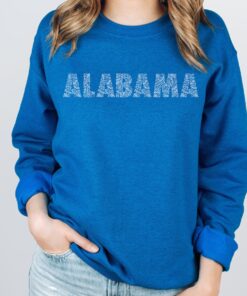 Alabama Crewneck Sweatshirt, Alabama Sweatshirt Gifts for Alabama Fans