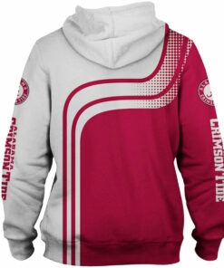 Alabama Crimson Tide Hoodies 3D Pullover and Zip Up Hoodies Gifts for Fans