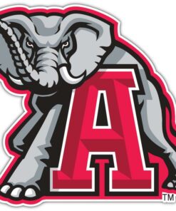 Alabama Crimson Tide NCAA Logo Vinyl Decals Sticker For Car Truck Door And Window Laptop Gifts For Fans