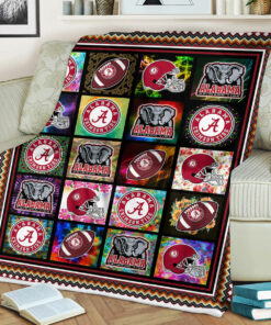 Alabama Crimson Tide Sherpa Fleece Blanket NCAA Gifts For Fans