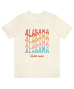 Alabama Shirt Retro,Alabama Home Tee,Alabama Retro Shirt,Alabama Travel Gifts,Alabama Clothing,Alabama Woman Shirt, Al State, Roll Tide