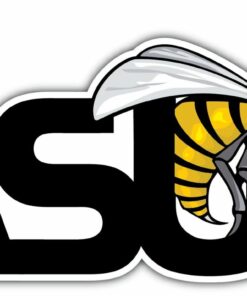 Alabama State Hornets NCAA Logo Vinyl Decals Sticker For Car Truck Door And Window Laptop Gifts For Fans