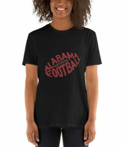 Alabama Sweatshirt Gifts for NCAA Fans, Alabama Football Short-Sleeve Unisex T-Shirt