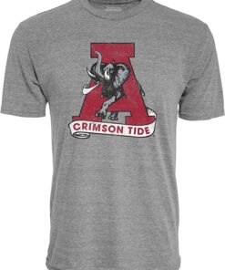 Alabama Sweatshirt Gifts for NCAA Fans, Reserve Collection By Tri-Blend Shirt Vintage Retro