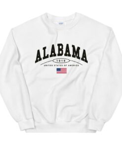 Alabama Sweatshirt Women, Alabama Crewneck Sweatshirt, Vintage Sweatshirt Style, Alabama Shirt, Alabama Gift