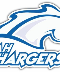 Alabama-Huntsville Chargers NCAA Logo Vinyl Decals Sticker For Car Truck Door And Window Laptop Gifts For Fans