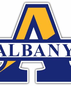 Albany Great Danes NCAA Logo Vinyl Decals Sticker For Car Truck Door And Window Laptop Gift For Fan