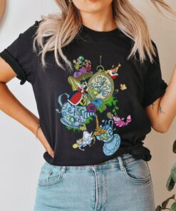Alice In Wonderland Shirt, Mad Hatter Shirt, Tea Party Shirt For Women, We Are All Mad Here Shirt, All The Best People Are Mad Tee