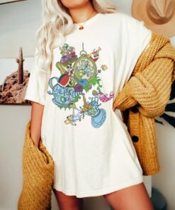 Alice In Wonderland Shirt, Mad Hatter Shirt, Tea Party Shirt For Women, We Are All Mad Here Shirt, All The Best People Are Mad Tee