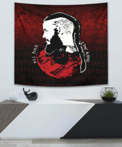 All Hail The King Vikings Tapestry for Wall Décor