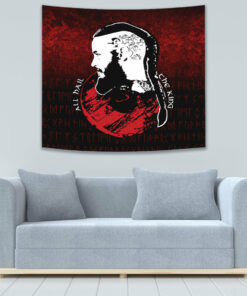 All Hail The King Vikings Tapestry for Wall Décor