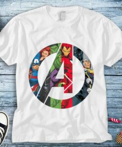 Amazing Avenger Marvel Comics Avenger Logo Unisex Tee Adult T-shirt For Men Women Kid Shirt Long Sleeve Hoodie Sweatshirt Woman's Tank