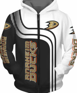 Anaheim Ducks Hoodies 3D Long Sleeve NHL Hoodies Gifts for Fans