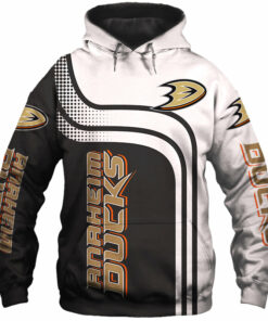 Anaheim Ducks Hoodies 3D Long Sleeve NHL Hoodies Gifts for Fans