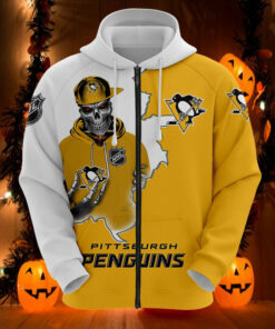 Anaheim Ducks Skull Hoodies Gifts for Fans