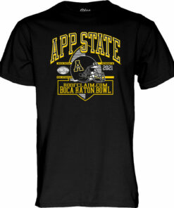 App St. Mountaineers Boca Raton Bowl Bound Short Sleeve Shirts, App State Shirts for Appalachian State Mountaineers Football Team Lovers