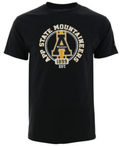 App State Mountaineers Stripes Men's Jersey Short Sleeve Shirts