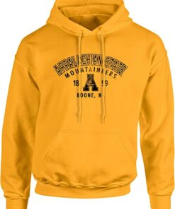 App State Sweatshirt Full Size Gifts for Fans, Sdi NCAA 50/50 Blended 8 Oz. Hooded Sweatshirt