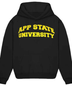 App State Sweatshirt Full Size Gifts for NCAA Fans, Gildan Classic App State University Hoodie
