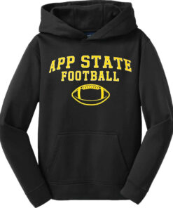 App State Sweatshirt Full Size Gifts for NCAA Fans, Mv Sport App State Football Outline Hoodie