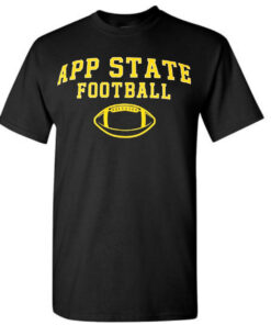App State Sweatshirt Full Size Gifts for NCAA Fans, Mv Sport App State Football Outline Shirts