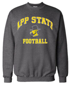 App State Sweatshirt Full Size Gifts for NCAA Fans, Mv Sport App State Football Yosef Crew