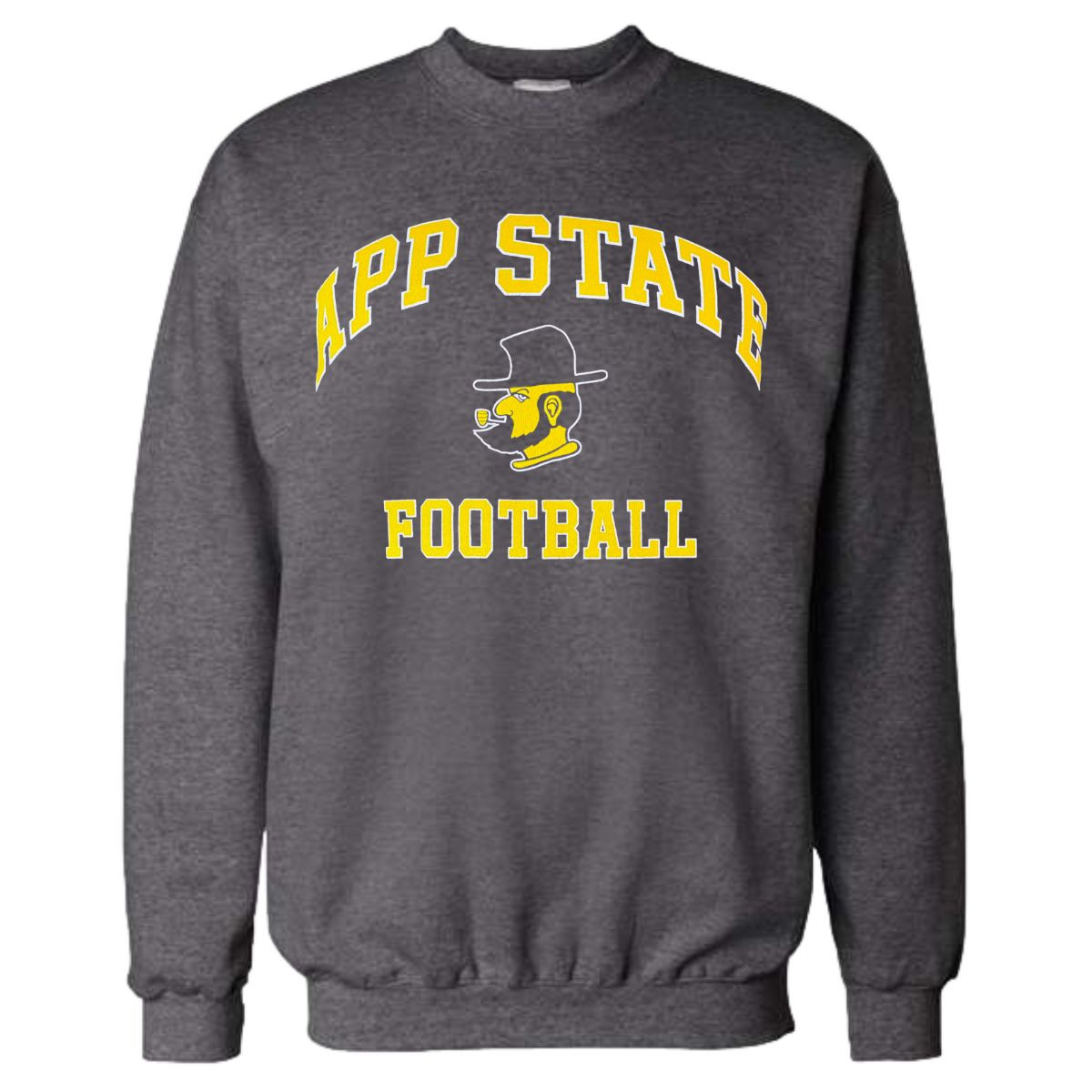 App State Sweatshirt Full Size Gifts for NCAA Fans, Mv Sport App State Football Yosef Crew