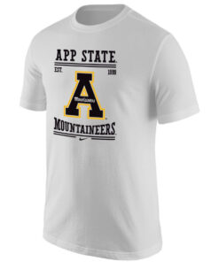 App State Sweatshirt Full Size Gifts for NCAA Fans, Nike App State Mountaineers Core Shirts