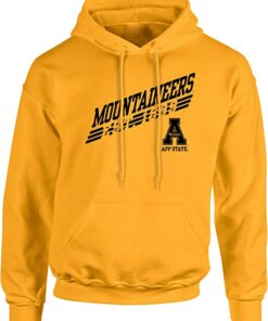App State Sweatshirt Full Size Gifts for NCAA Fans, Sdi NCAA 50/50 Blended 8 Oz. Hooded Sweatshirt