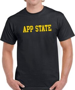 Appalachian State Mountaineers Basic Block, Team Color Shirts, College, University